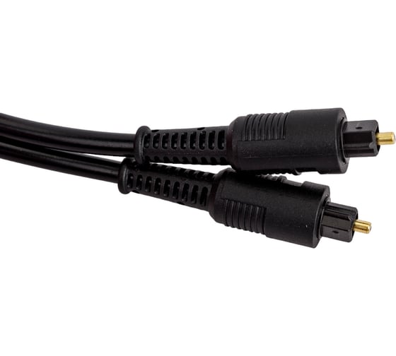 Оптический кабель Cablexpert Toslink 2xODT M/M, 10м, черный, пакет CC-OPT-10M