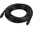 Оптический кабель Cablexpert Toslink 2xODT M/M, 10м, черный, пакет CC-OPT-10M 2