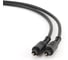 Оптический кабель Cablexpert Toslink 2xODT M/M, 10м, черный, пакет CC-OPT-10M 1