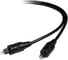 Оптический кабель Cablexpert Toslink 2xODT M/M, 7.5м, черный, пакет CC-OPT-7.5M 3