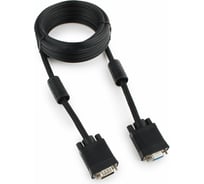 Кабель удлинитель Cablexpert VGA Premium 3.0м 15M/15F двойной экран ферритовые кольца черный CC-PPVGAX-10-B