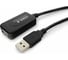 Кабель-удлинитель Cablexpert USB2.0 активный, AM/AF, медь, двойн. экран, 4.8м, черн, пакет UAE016-BLACK 2