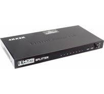 Разветвитель Cablexpert HD19F/8x19F 1 компьютер, 8 мониторов Full-HD 3D 1.4v DSP-8PH4-03