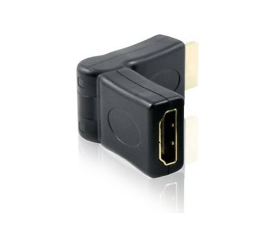 Переходник HDMI GCR 19M/19F угол вращение 180 градусов, VIVCVI308 1