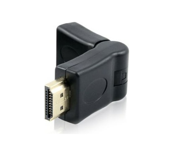 Переходник HDMI GCR 19M/19F угол вращение 180 градусов, VIVCVI308