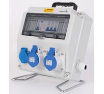 Распределительное устройство переносное SAIPWELL IP44 с 3 розетками 280х280х150мм SP-CZ-282815-003 артикул SPL06-11