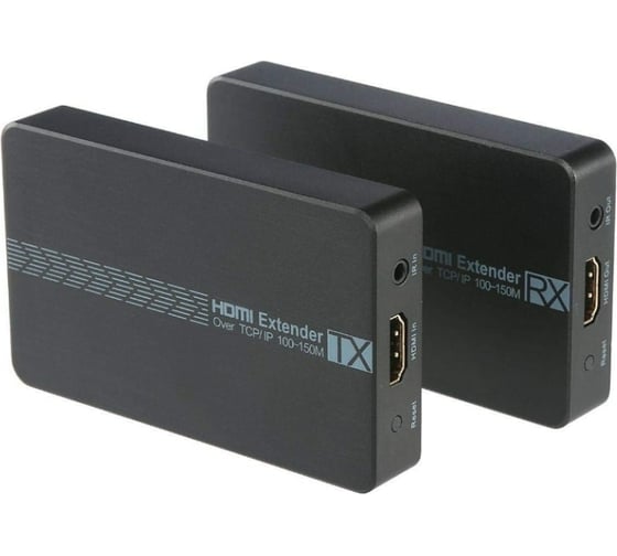 Удлинитель GCR HDMI Full HD, 3D, звук до 150m, передатчик/приемник/IR, VIVv1I00ER
