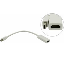 Кабель-адаптер 5bites MINI DISPLAYPORT M - HDMI F, 0.1м AP-015 18300571