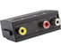 Переходник Pro Legend SCART вилка - 3RCA розетка с переключателем PL1129 3