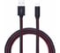 USB кабель Pro Legend Type-C, кожаный, черный, 1м PL1156 1