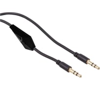 Соединительный кабель Pro Legend с микрофоном, 3.5 Jack M - 3.5 Jack M, черный, 1м. PL1042