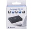 Картридер Gembird USB2.0 6в1: SD, TF (MicroSD), XD, MS, M2, CF, кабель 50см, черный FD2-MSD-4 5