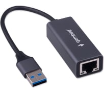 Сетевой адаптер Gembird Ethernet, USB 3.0 - 2.5 Gigabit Ethernet adapter, алюминий, RTL8156B NIC-U13