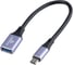 Кабель-переходник Cablexpert USB3.0 OTG, Type-C(M)/AF, 0.2м, алюминий, коробка A-USB3C-OTGAF-02 2