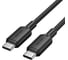 Кабель VENTION USB 2.0 CM/CM 3A, PD60W - 1м. Чёрный TRCBF 1
