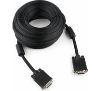 Кабель Cablexpert VGA Premium 10м черный CC-PPVGA-10M-B 15M/15M