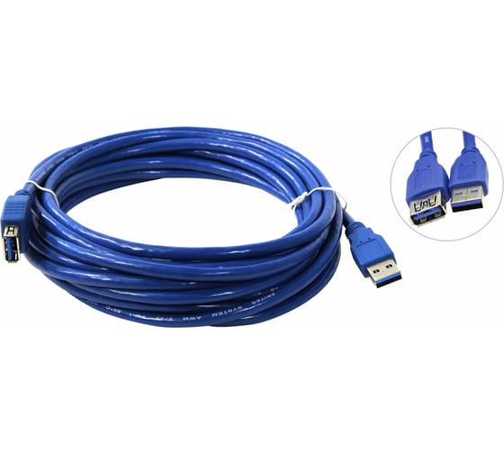 Кабель удлинитель 5bites USB3.0 AM-AF, 3м UC3011-030F 1