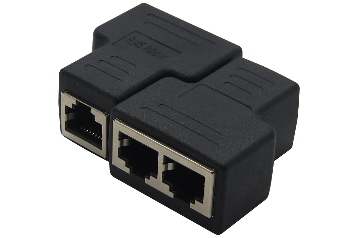 PL1279, Разветвитель RJ-45 для Ethernet кабеля Lan (витой пары) на 2 порта