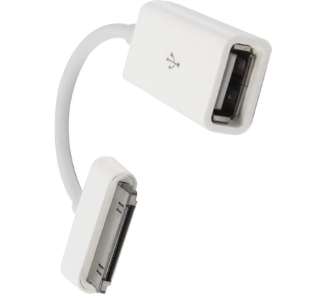 Переходник-USB OTG с ридером для планшетов Samsung Red Line белый, УТ000002260