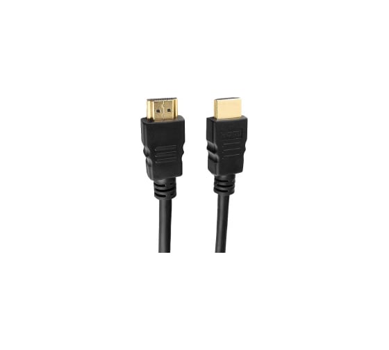 Кабель HDMI Cablexpert 1.8м, v2.0, 19M/19M, медь, черный, позолоченные разъемы, экран, 2 ферритовых кольца, пакет CCF2-HDMI4-6