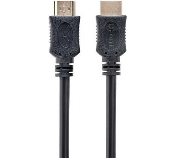 Кабель HDMI Cablexpert 20м v2.0 19M/19M серия Light черный позолоченные разъемы экран пакет CC-HDMI4L-20M