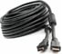 Кабель HDMI Cablexpert 20м v2.0 19M/19M медь, черный позолоченные разъемы экран 2 ферритовых кольца пакет CCF2-HDMI4-20M 1