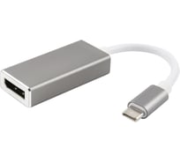 Адаптер Red Line c Type-C - DP display port, серый, УТ000019043