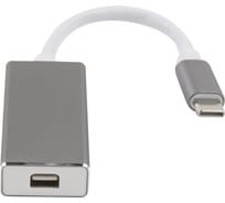 Адаптер Red Line c Type-C - mini-DP, серый, УТ000019042