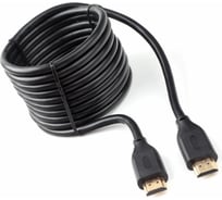 Кабель HDMI Cablexpert 3м, v2.1, 8K, 19M/19M, медь, позол.разъемы, экран, черный, пакет CC-HDMI8K-3M 19968430