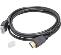 Видеокабель Vell HDMI - HDMI, 19 pin, черный, 2 м/5 шт 1397584