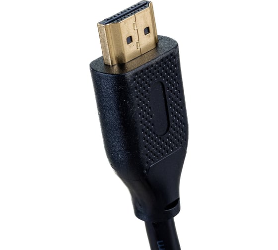 Кабель HDMI Cablexpert 1м, v2.1, 8K, 19M/19M, медь, позол.разъемы, экран, черный, пакет CC-HDMI8K-1M
