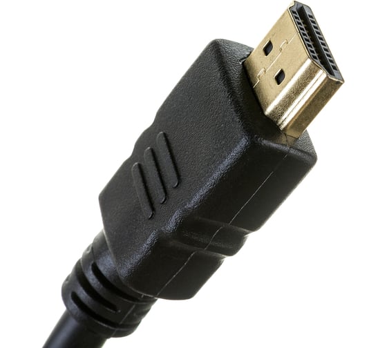 Кабель HDMI Cablexpert 7.5м v2.0 19M/19M медь, черный позолоченные разъемы экран 2 ферритовых кольца пакет CCF2-HDMI4-7.5M