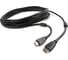 Кабель HDMI Cablexpert 7.5м v2.0 19M/19M медь, черный позолоченные разъемы экран 2 ферритовых кольца пакет CCF2-HDMI4-7.5M 1