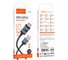 Кабель Hoco USB2.0 AM/Type-C, 5А, с дисплеем, X118, 1м, черный, коробка 6942007655088 3