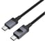 Кабель Hoco USB2.0 Type-C/Type-C, 3А, 60Вт, с дисплеем, X118, 1м, черный, коробка 6942007655095 2