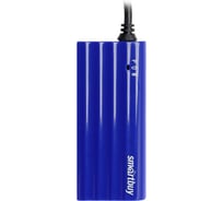 USB 2.0 Хаб Smartbuy 6810, 4 порта, голубой SBHA-6810-B