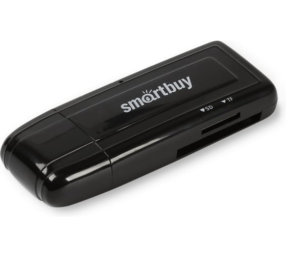Картридер SMARTBUY 705, USB 3.0 - SD/microSD, черный SBR-705-K 1