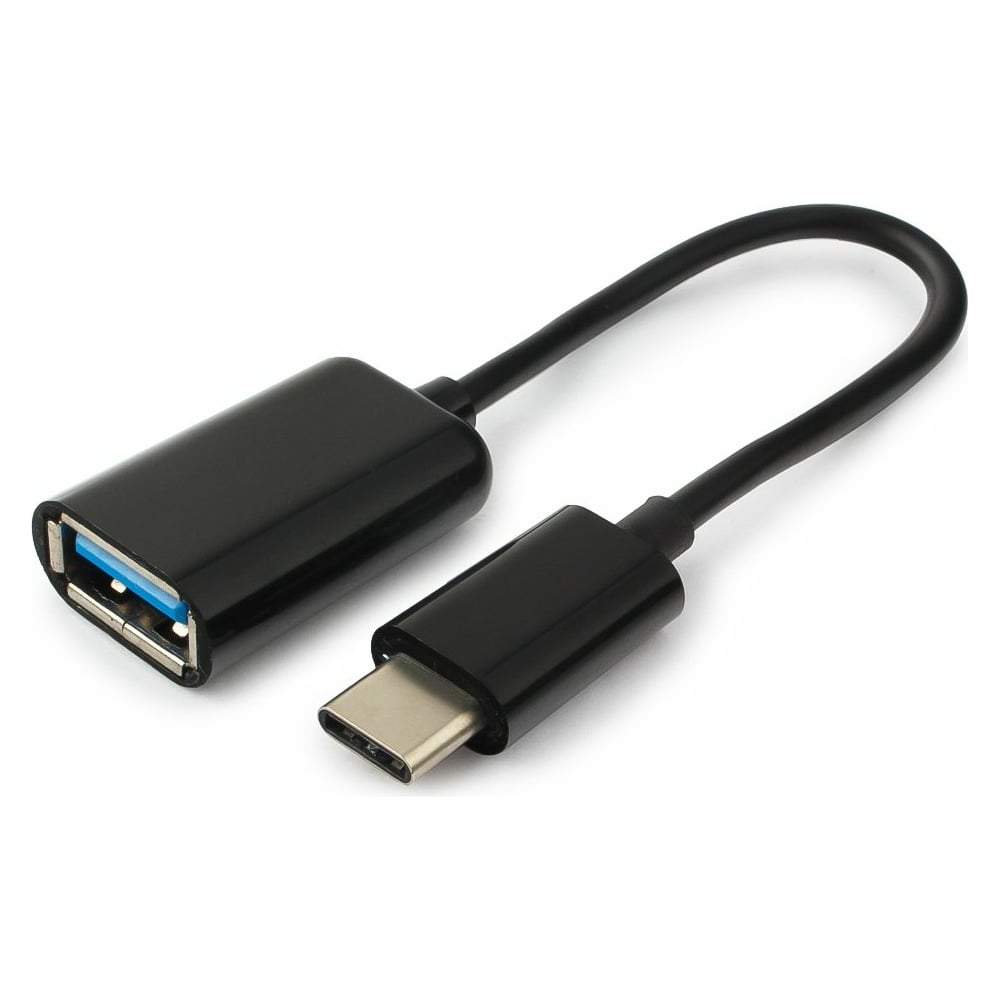 Переходник USB Cablexpert USB Type-C/USB 2.0F, пакет A-OTG-CMAF2-01 -  выгодная цена, отзывы, характеристики, фото - купить в Москве и РФ