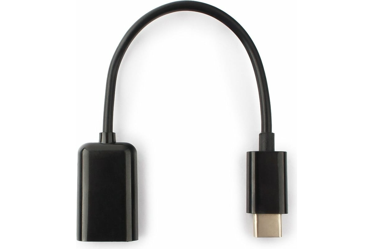 Переходник USB Cablexpert USB Type-C/USB 2.0F, пакет A-OTG-CMAF2-01 -  выгодная цена, отзывы, характеристики, фото - купить в Москве и РФ