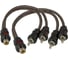 Кабель RCA AurA Y-коннектор, 0.2 метра, 1 мама/2 папы, 2 канала, витая пара, 2 штуки RCA-0Y11 1