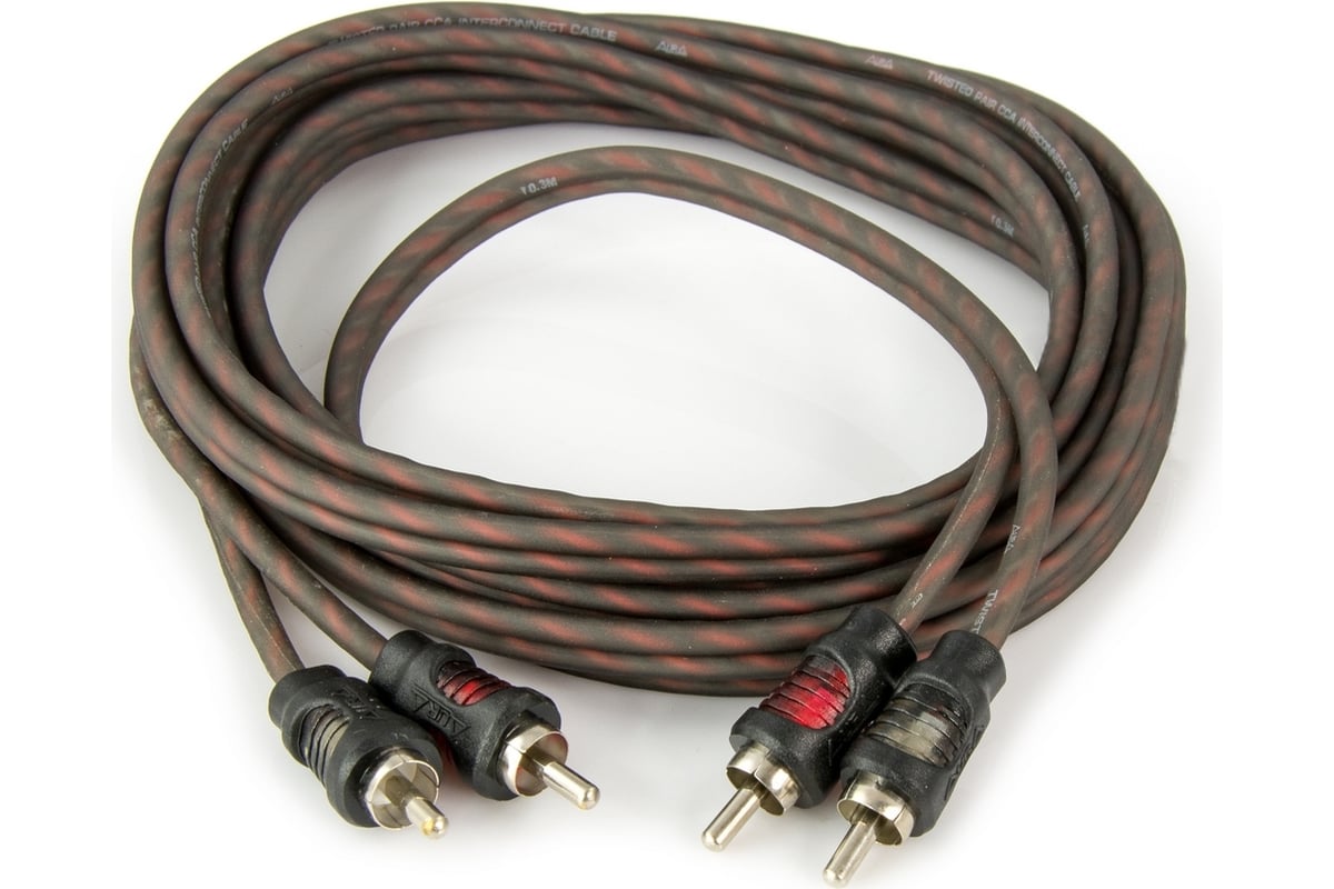 Кабель RCA AurA 2 метра, 2 канала, витая пара RCA-0220 - выгодная цена ...