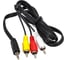 Кабель AurA миниджек 3,5-3RCA, 1 метр RCA-JV31 1