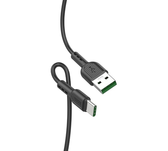Кабель USB 2.0 Hoco X33, AM/Type-C, черный, 1м, 5А 6931474706119