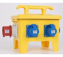 Распределительное устройство переносное с розетками SAIPWELL 300х230х287мм SP-CZ-CSD1806-002 артикул SPL06-07