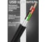 Кабель удлинитель SICHUAN SANCHUANG ZHENGTENG TECHNOLOGY CO.,LTD USB2.0, 1m (кратно 5шт) ВИ174 5