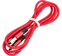Кабель USB 2.0 Hoco X14, AM/Type-C M, черно-красный, 1м 6957531062875
