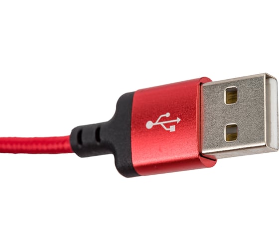 Кабель USB 2.0 Hoco X14, AM/Type-C M, черно-красный, 1м 6957531062875