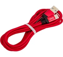 Кабель USB 2.0 Hoco X14, AM/Type-C M, черно-красный, 2м 6957531062936