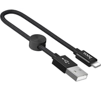 Кабель USB 2.0 Hoco X35, AM/Lightning, черный, 0,25м 6931474707413