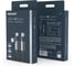 Кабель REXANT 2в1 Type-Cx2 - Lightning 65Вт, 1м, черная нейлоновая оплетка 18-7095 6